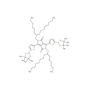 2,5-bis(2-hexyldecyl)-3,6-bis(5-(4,4,5,5-tetramethyl-1,3,2-dioxaborolan-2-yl)thiophen-2-yl)pyrrolo[3,4-c]pyrrole-1,4(2H,5H)-dione