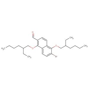 6-bromo-1,5-bis((2-ethylhexyl)oxy)-2-naphthaldehyde