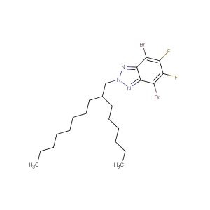 4,7-dibromo-5,6-difluoro-2-(2-hexyldecyl)-2H-benzo[d][1,2,3]triazole