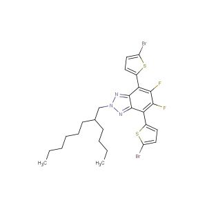 4,7-bis(5-bromothiophen-2-yl)-2-(2-butyloctyl)-5,6-difluoro-2H-benzo [d][1,2,3]triazole