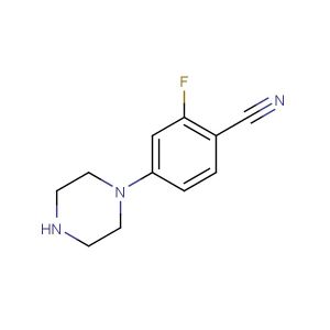 2-fluoro-4-(piperazin-1-yl)benzonitrile