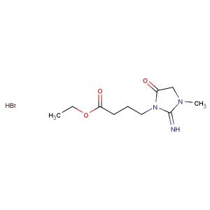 ethyl 4-(2-imino-3-methyl-5-oxoimidazolidin-1-yl)butanoate hydrobromide