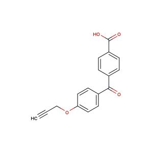 4-(4-(prop-2-yn-1-yloxy)benzoyl)benzoic acid