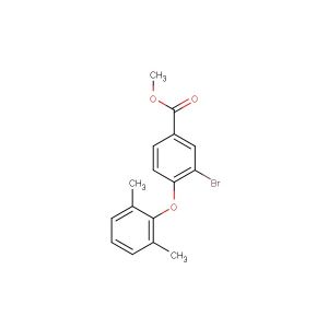 methyl 3-bromo-4-(2,6-dimethylphenoxy)benzoate