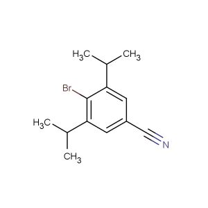 4-bromo-3,5-diisopropylbenzonitrile