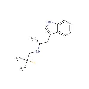 (R)-N-(1-(1H-indol-3-yl)propan-2-yl)-2-fluoro-2-methylpropan-1-amine