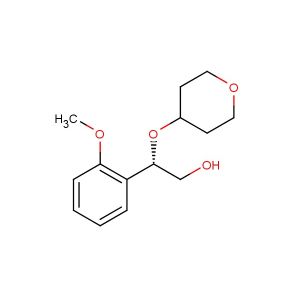 (S)-2-(2-methoxyphenyl)-2-((tetrahydro-2H-pyran-4-yl)oxy)ethan-1-ol