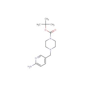 tert-butyl 4-((6-aminopyridin-3-yl)methyl)piperazine-1-carboxylate