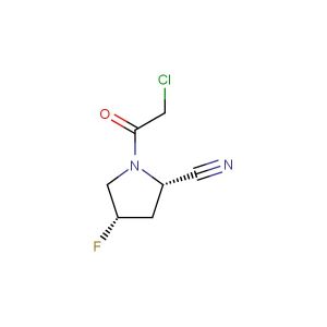 (2S,4S)-1-(2-chloroacetyl)-4-fluoropyrrolidine-2-carbonitrile