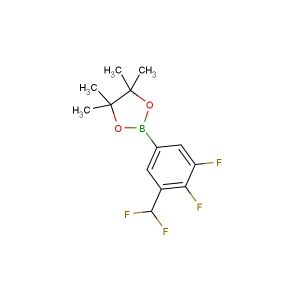 2-(3-(difluoromethyl)-4,5-difluorophenyl)-4,4,5,5-tetramethyl-1,3,2-dioxaborolane