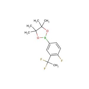 2-(3-(1,1-difluoroethyl)-4-fluorophenyl)-4,4,5,5-tetramethyl-1,3,2-dioxaborolane