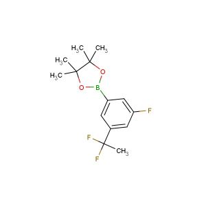 2-(3-(1,1-difluoroethyl)-5-fluorophenyl)-4,4,5,5-tetramethyl-1,3,2-dioxaborolane