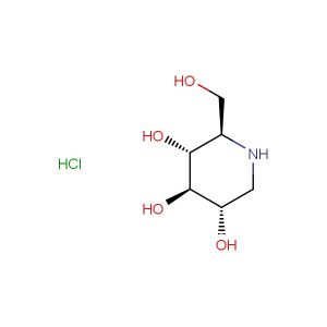 1-Deoxynojirimycin hydrochloride(Synonyms: Duvoglustat hydrochloride)