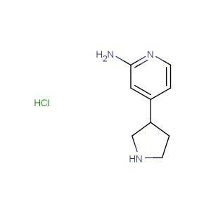 4-(pyrrolidin-3-yl)pyridin-2-amine hydrochloride