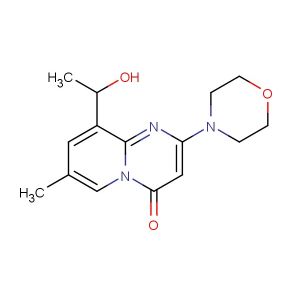 9-(1-hydroxyethyl)-7-methyl-2-morpholino-4H-pyrido[1,2-a]pyrimidin-4-one
