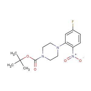 tert-butyl 4-(5-fluoro-2-nitrophenyl)piperazine-1-carboxylate
