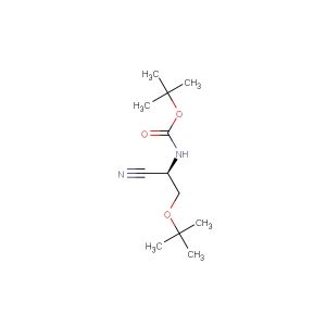 tert-butyl (R)-(2-(tert-butoxy)-1-cyanoethyl)carbamate