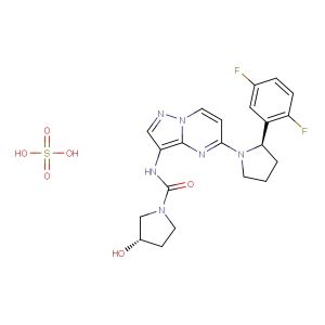 Larotrectinib sulfate(Synonyms: LOXO-101 sulfate; ARRY-470 sulfate)