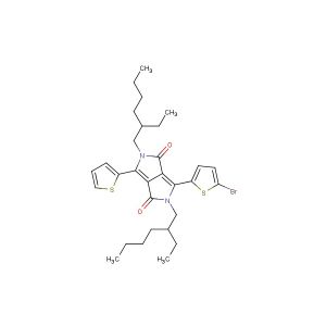 3-(5-bromothiophen-2-yl)-2,5-bis(2-ethylhexyl)-6-(thiophen-2-yl)pyrrolo[3,4-c]pyrrole-1,4(2H,5H)-dione