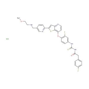 Glesatinib hydrochloride(Synonyms: MGCD265 hydrochloride)