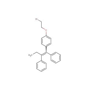 (1-(4-(2-bromoethoxy)phenyl)but-1-ene-1,2-diyl)dibenzene