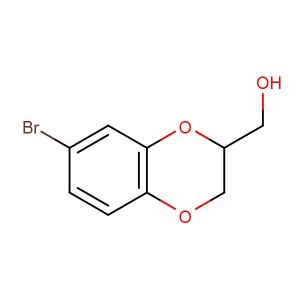 (7-bromo-2,3-dihydrobenzo[b][1,4]dioxin-2-yl)methanol
