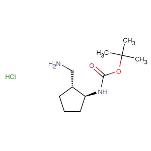 tert-butyl ((1S,2R)-2-(aminomethyl)cyclopentyl)carbamate hydrochloride