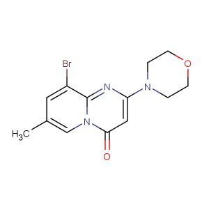 9-bromo-7-methyl-2-morpholino-4H-pyrido[1,2-a]pyrimidin-4-one