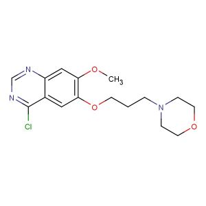 4-(3-((4-chloro-7-methoxyquinazolin-6-yl)oxy)propyl)morpholine