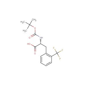 (R)-2-((tert-butoxycarbonyl)amino)-3-(2-(trifluoromethyl)phenyl)propanoic acid