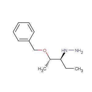((2S,3S)-2-(benzyloxy)pentan-3-yl)hydrazine