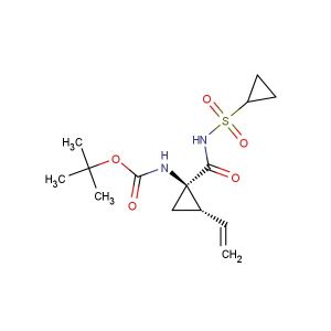 tert-butyl((1R,2S)-1-((cyclopropylsulfonyl)carbamoyl)-2-vinylcyclopropyl)carbamate