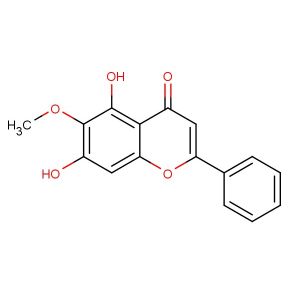 5,7-dihydroxy-6-methoxy-2-phenyl-4H-chromen-4-one