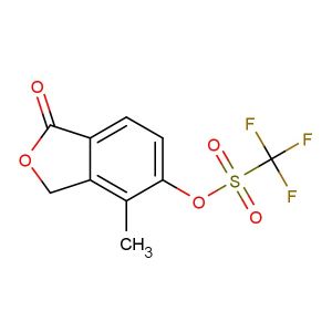 4-methyl-1-oxo-1,3-dihydroisobenzofuran-5-yl trifluoromethanesulfonate