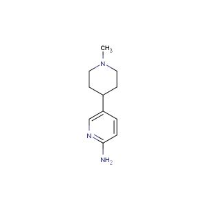 5-(1-methylpiperidin-4-yl)pyridin-2-amine