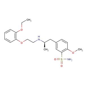 Tamsulosin(Synonyms: (R)-(-)-YM12617 free base; LY253351 free base)