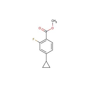 methyl 4-cyclopropyl-2-fluorobenzoate