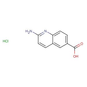 2-aminoquinoline-6-carboxylic acid hydrochloride