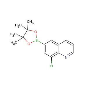 8-chloro-6-(4,4,5,5-tetramethyl-1,3,2-dioxaborolan-2-yl)quinoline