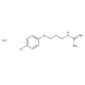 1-(3-(4-chlorophenoxy)propyl)guanidine hydrochloride