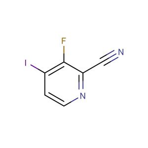 3-fluoro-4-iodo-2-pyridinecarbonitrile