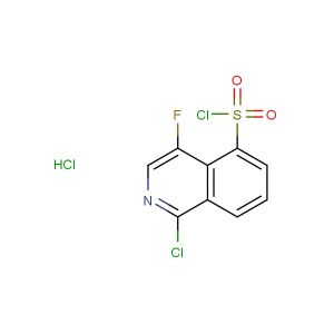 1-chloro-4-fluoro-isoquinoline-5-sulfonyl chloride hydrochloride