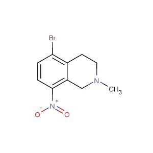 5-bromo-2-methyl-8-nitro-1,2,3,4-tetrahydroisoquinoline