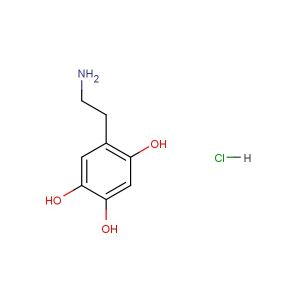 5-(2-aminoethyl)benzene-1,2,4-triol hydrochloride