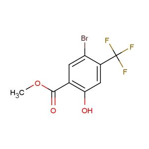 methyl 5-bromo-2-hydroxy-4-(trifluoromethyl)benzoate