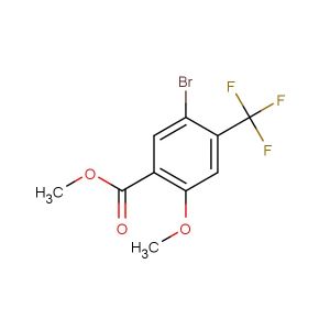 methyl 5-bromo-2-methoxy-4-(trifluoromethyl)benzoate