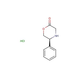 (5S)-5-Phenyl-2-morpholinone hydrochloride