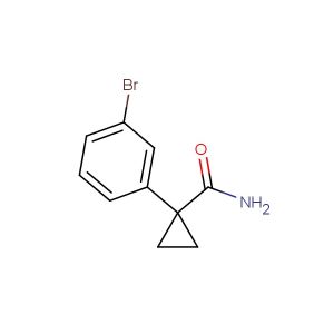 1-(3-bromophenyl)cyclopropane-1-carboxamide