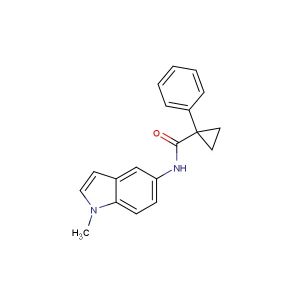 N-(1-methyl-1H-indol-5-yl)-1-phenylcyclopropanecarboxamide