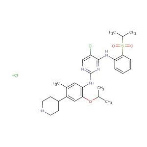 Ceritinib dihydrochloride  (Synonyms: LDK378 dihydrochloride)